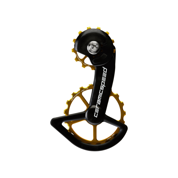 CeramicSpeed OSPW Shimano 9100/9150/8000SS/8050SS Oversized Pulley Wheel System | Coated | Gold