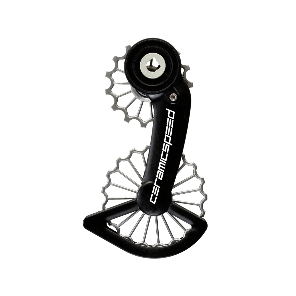 CeramicSpeed 3D-prinditud Ti OSPW SRAM Red/Force AXS Oversized Pulley Wheel System | Coated | Titanium