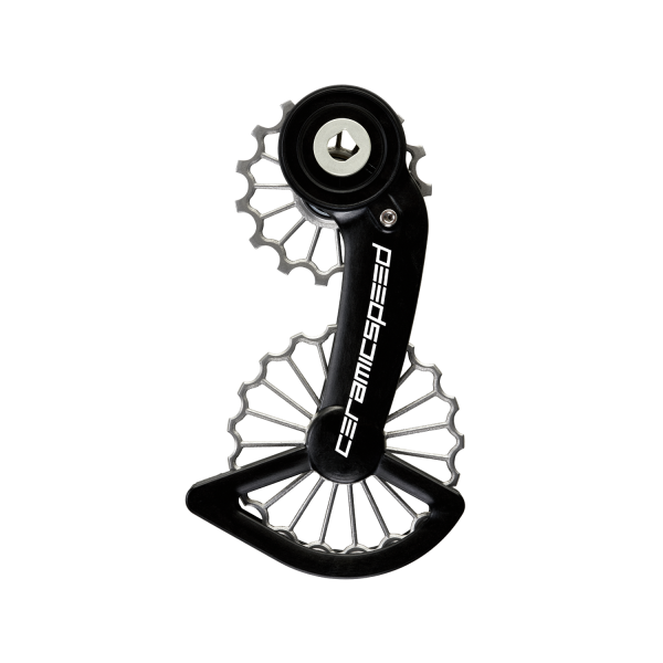 CeramicSpeed 3D-prinditud Ti OSPW SRAM Red/Force AXS Oversized Pulley Wheel System | Coated | Titanium