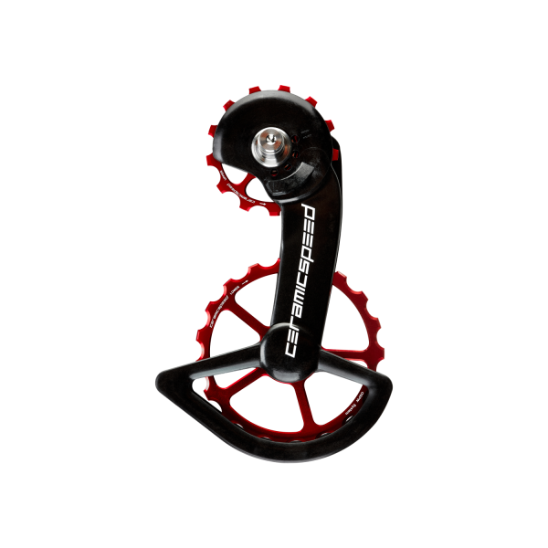 CeramicSpeed OSPW Dura Ace 9250 - Ultegra 8150 Oversized Pulley Wheel System | Coated | Red