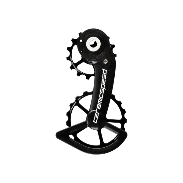 CeramicSpeed OSPW SRAM Rival AXS Oversized Pulley Wheel System | Coated | Black