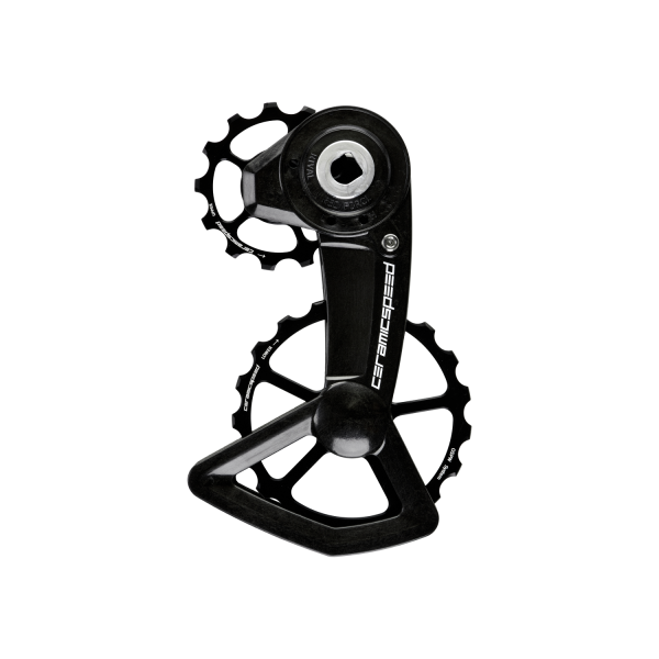 CeramicSpeed OSPW X SRAM AXS XPLR Oversized Pulley Wheel System | Coated | Black