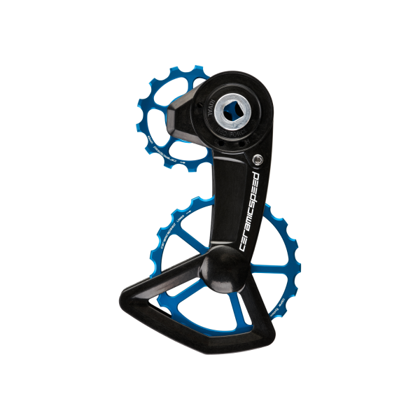 CeramicSpeed OSPW X SRAM AXS XPLR Oversized Pulley Wheel System | Standard | Blue