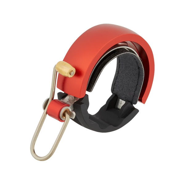 Knog Oi Luxe Large jalgrattakell | 23.8-31.8 mm | Punane