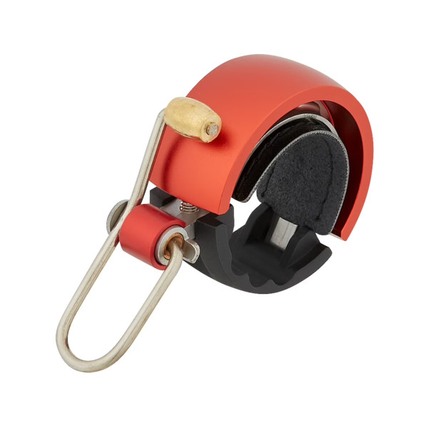 Knog Oi Luxe Small velosipēda zvans | 22.2 mm | Grey