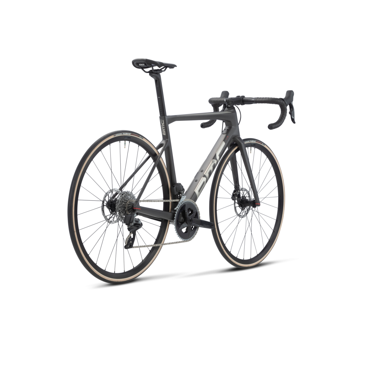 BMC Teammachine SLR Four Road Bike | Anthracite - Brushed Alloy