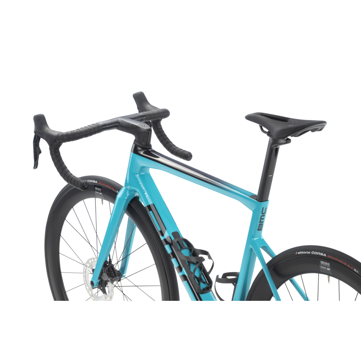 BMC Teammachine SLR01 Three maanteeratas | Türkiissinine - Must