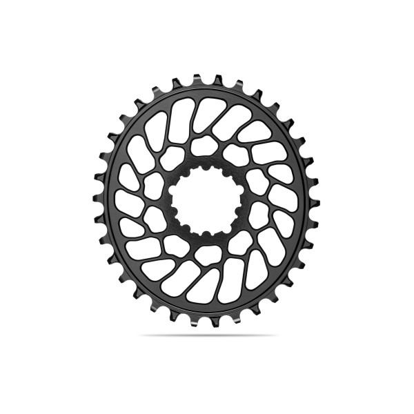 AbsoluteBlack OVAL Sram BB30 hammasratas | 0mm Offset | DM | 1x12/11/10-käiguline | Black