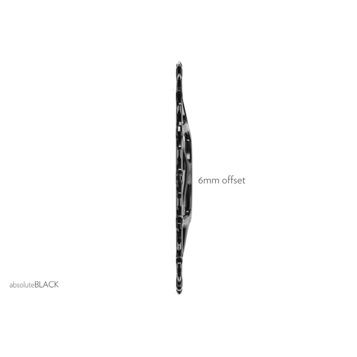 AbsoluteBlack RaceFace Oval Cinch hammasratas | 6mm Offset | DM | 1x12/11/10-käiguline | Gold