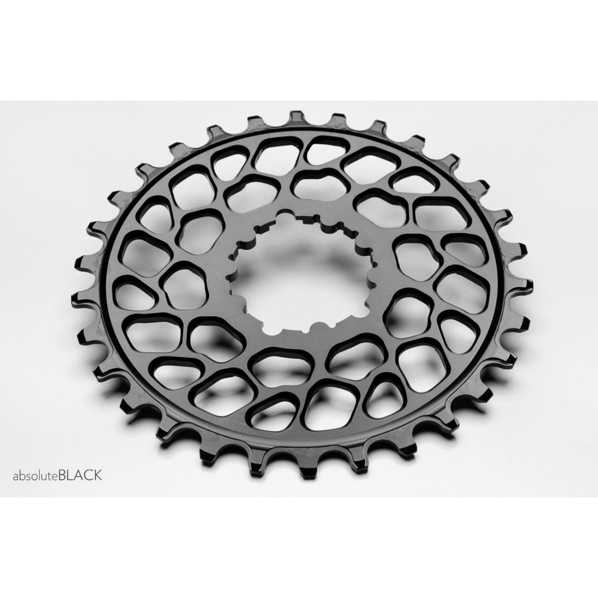 AbsoluteBlack Round Sram BB30 hammasratas | 0mm Offset | DM | 1x12/11/10-käiguline | 1x12/11/10-käiguline