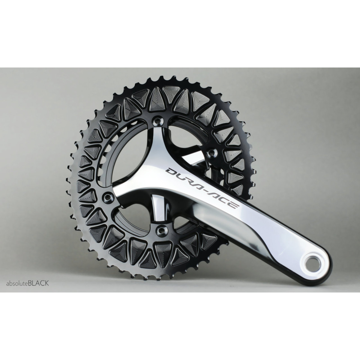 AbsoluteBlack Gravel Sub-Compact Oval zobrats | 110 BCD | 2x11/10 ātrumu