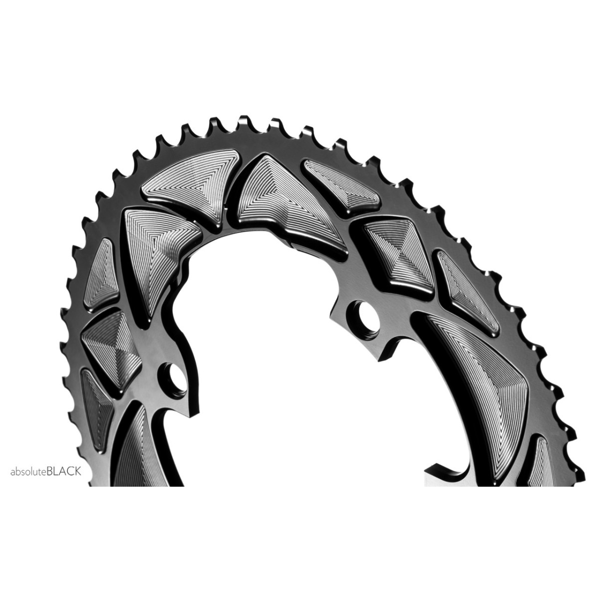 AbsoluteBlack Premium Shimano Dura-Ace 9100/Ultegra 8000/105 R7000 zobrats | 110 BCD | 2x11/10 ātrumu