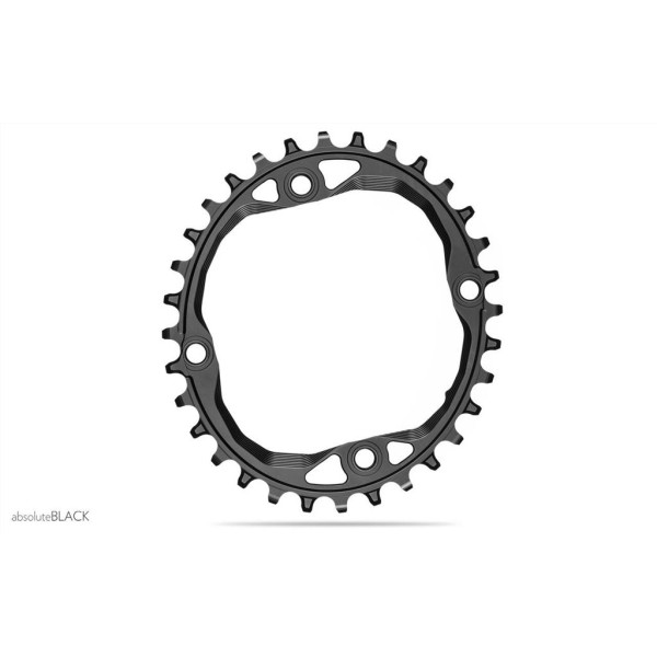 AbsoluteBlack OVAL Shimano HG+ hammasratas | 104 BCD | 1x12-käiguline