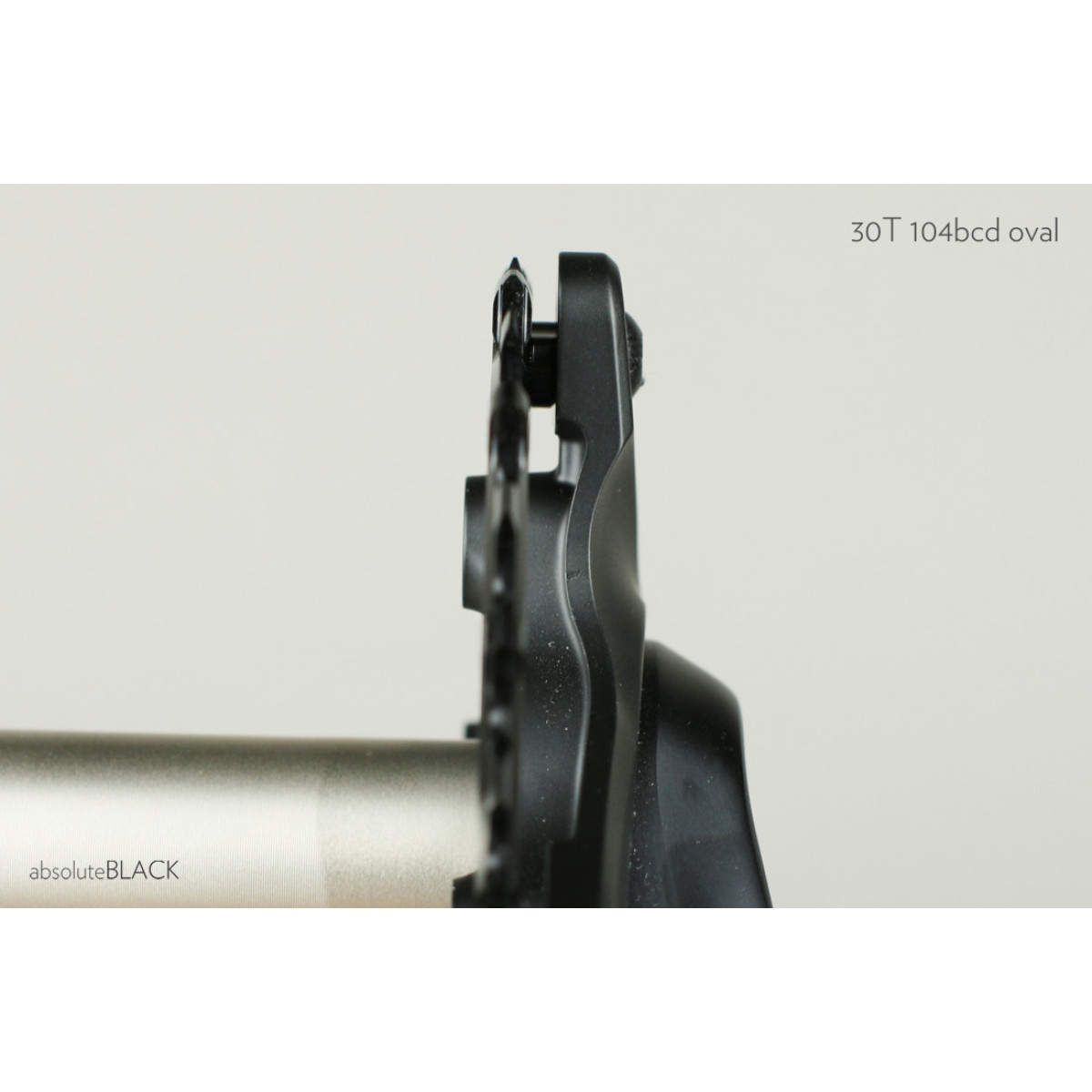 AbsoluteBlack Shimano OVAL zobrats | 6 mm nobīde | 104 BCD | 1x12/11/10 ātrumu