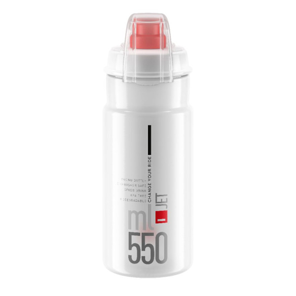 Elite Jet Plus pudel 550 ml | Läbipaistev - punane