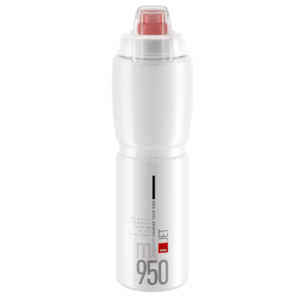 Elite Jet Plus pudel 950 ml | Läbipaistev - punane
