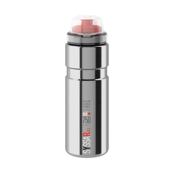 Elite Syssa võistluspudel 750 ml | Silver Gloss