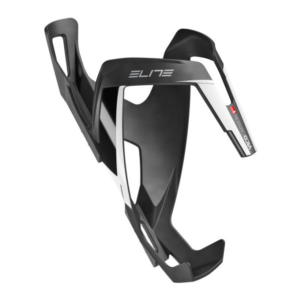 Elite Vico Carbon pudelihoidja | Matt must - valge