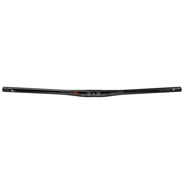 Ergotec Flat lenks | Ø  31.8 | 0mm Rise | Safety Level 6 | Black