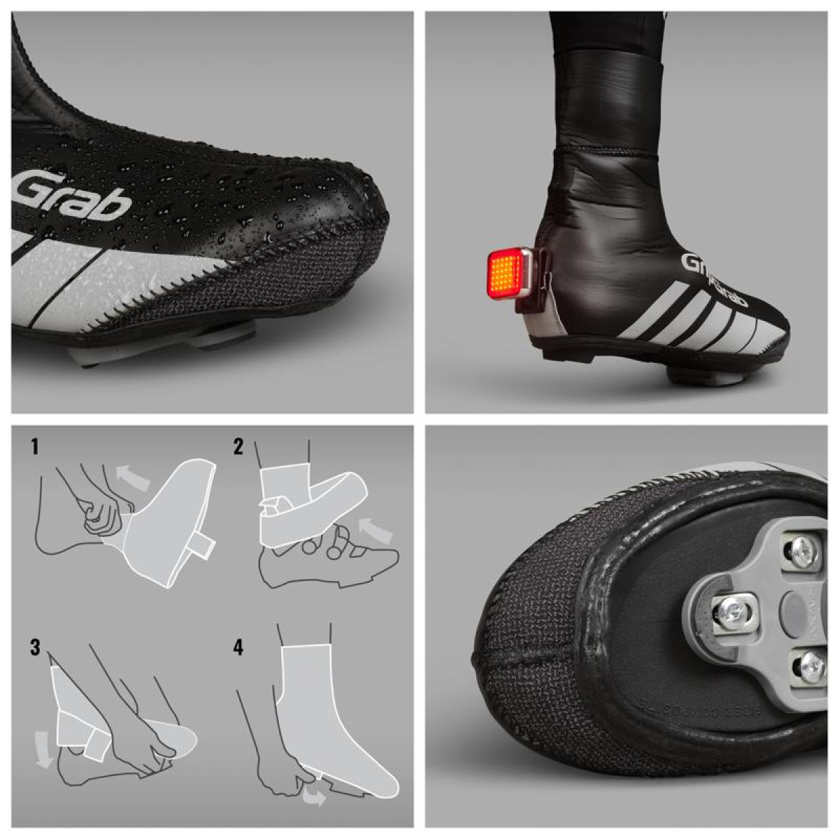 GripGrab RaceThermo Waterproof Winter Road mokasīni | Black