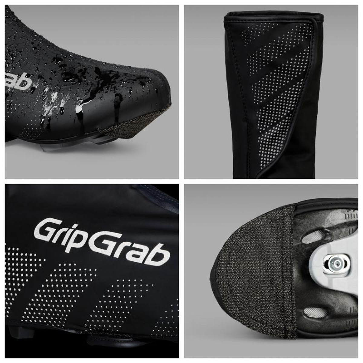 GripGrab Ride Waterproof Shoe Covers | Black