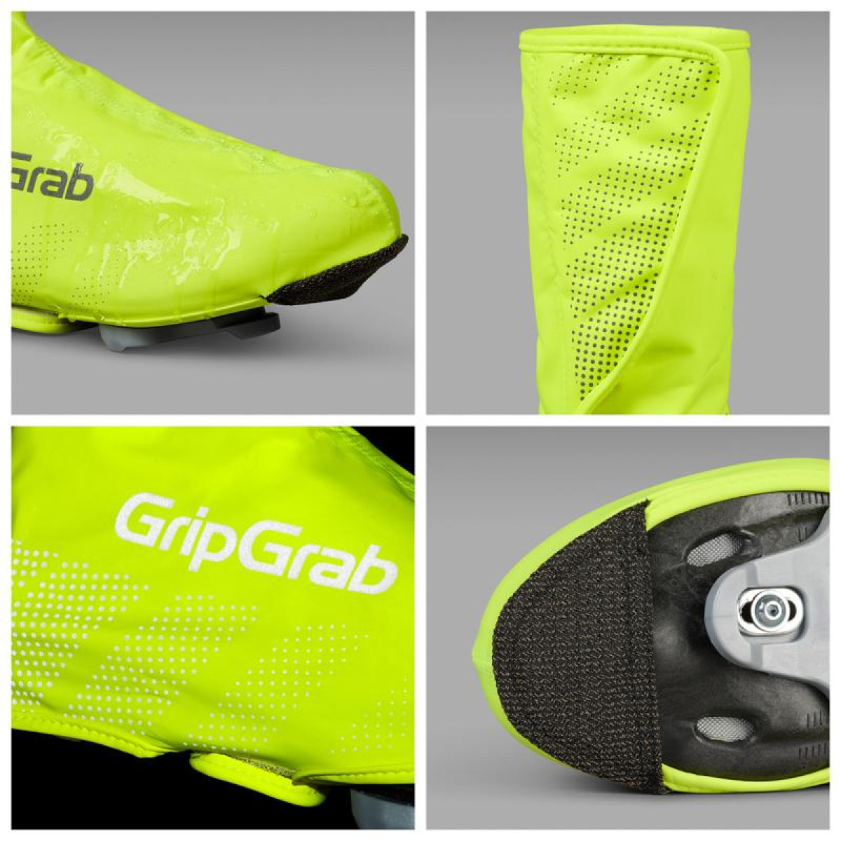 GripGrab Ride Waterproof mokasīni | Yellow Hi-Vis