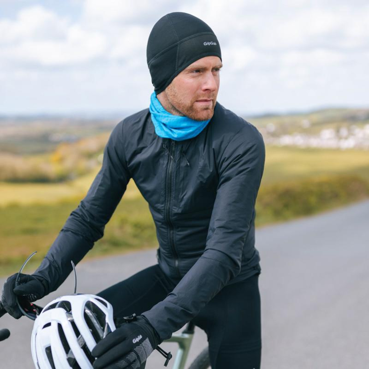 GripGrab Thermo tuulekindel talvine pealae müts | Must