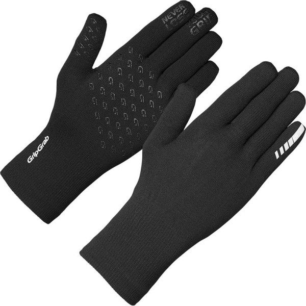 GripGrab veekindlad kootud termokindad | Mustad