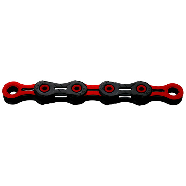 KMC DLC11 kett | 11-speed | Must - punane