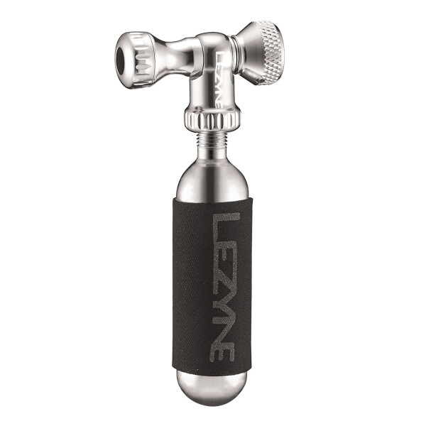 Lezyne Control Drive CO2 kasetnes pumpis 16 g | Gloss Silver Lezyne Control Drive CO2 kasetnes pumpis 16 g | Gloss Silver