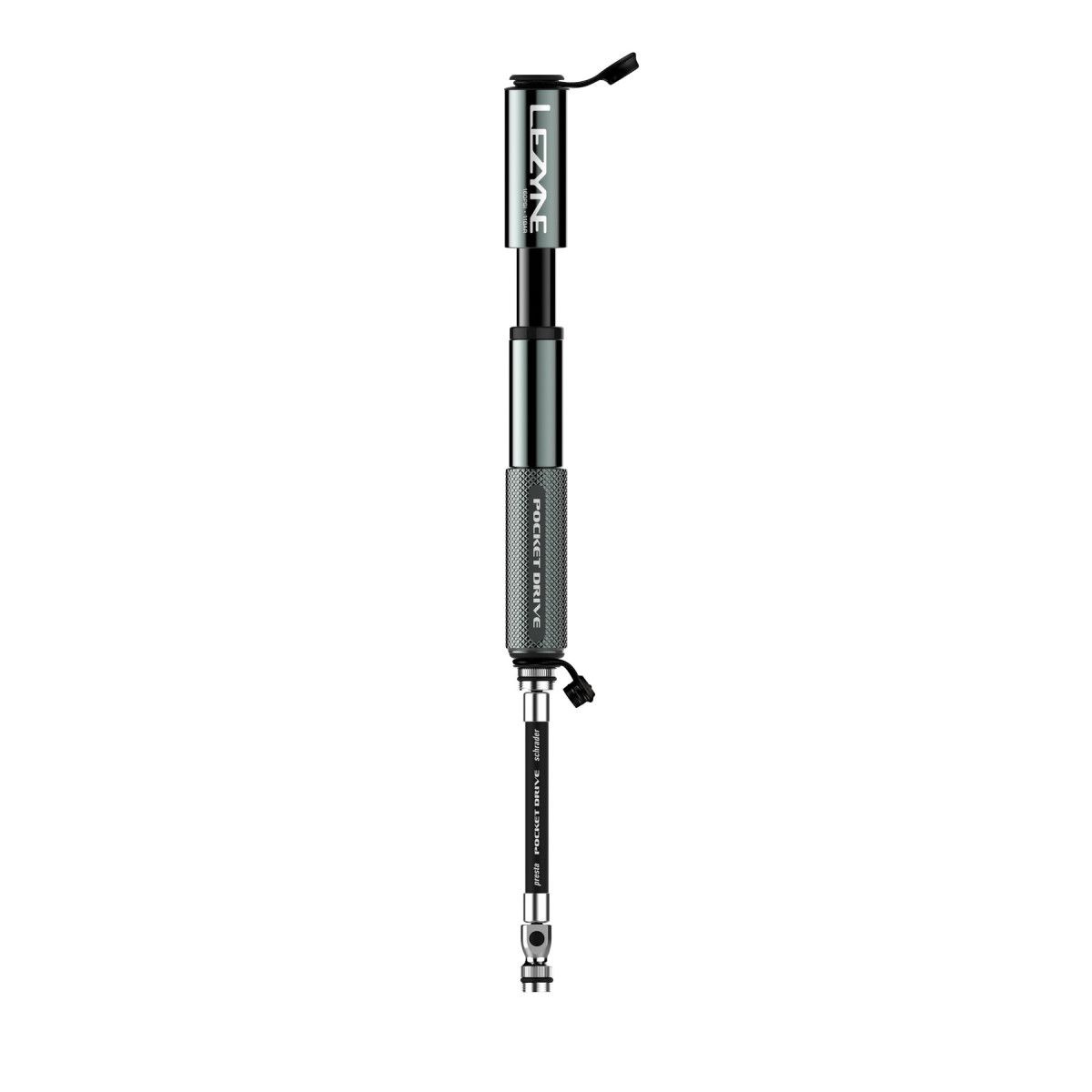 Lezyne Pocket Drive Mini pumpis | Lite Grey
