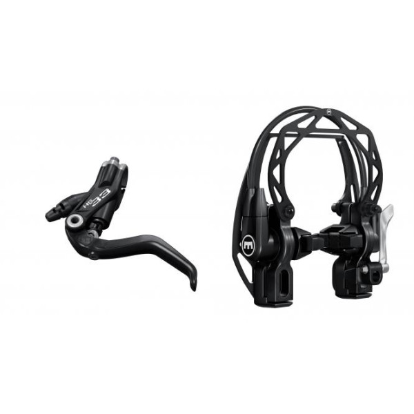 Magura HS33 hidrauliskie V veida bremzes | 2 pirksti | Melns