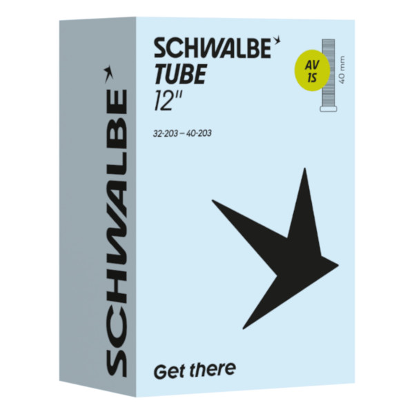 Schwalbe 12" sisekumm 1S | AV 40 mm | 32/40-203