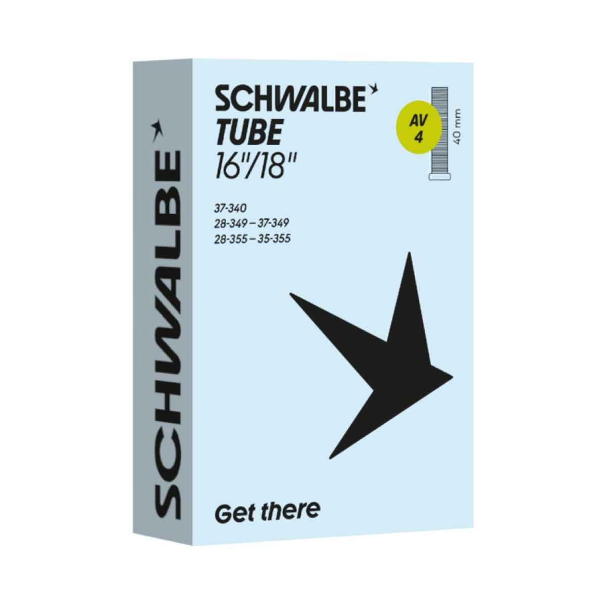 Schwalbe 16-18" kamera 4 | AV 40 mm | 28/37-340/355