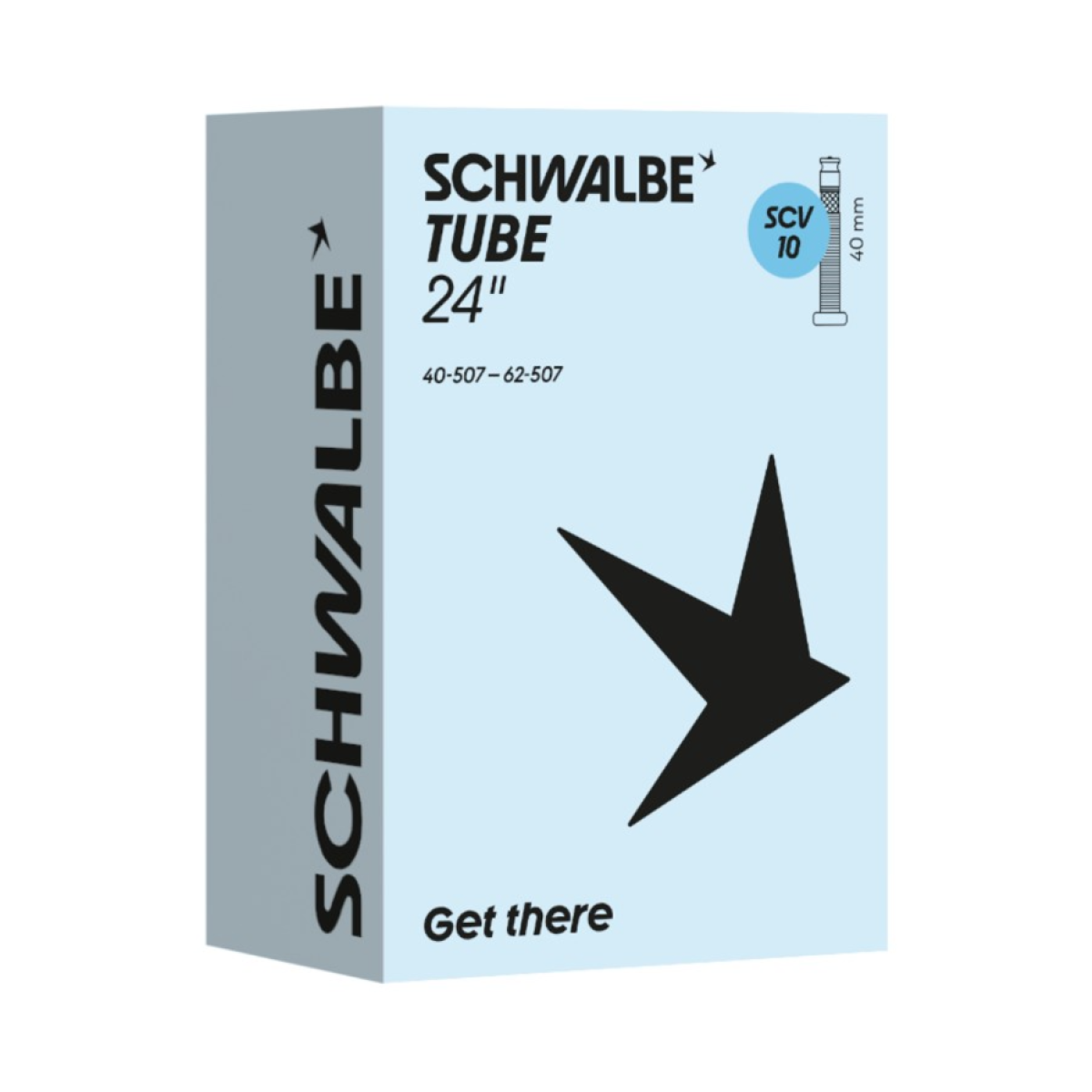 Schwalbe 24" kamera 10 | SCV CLIK Valve 40 mm | 40/62-507