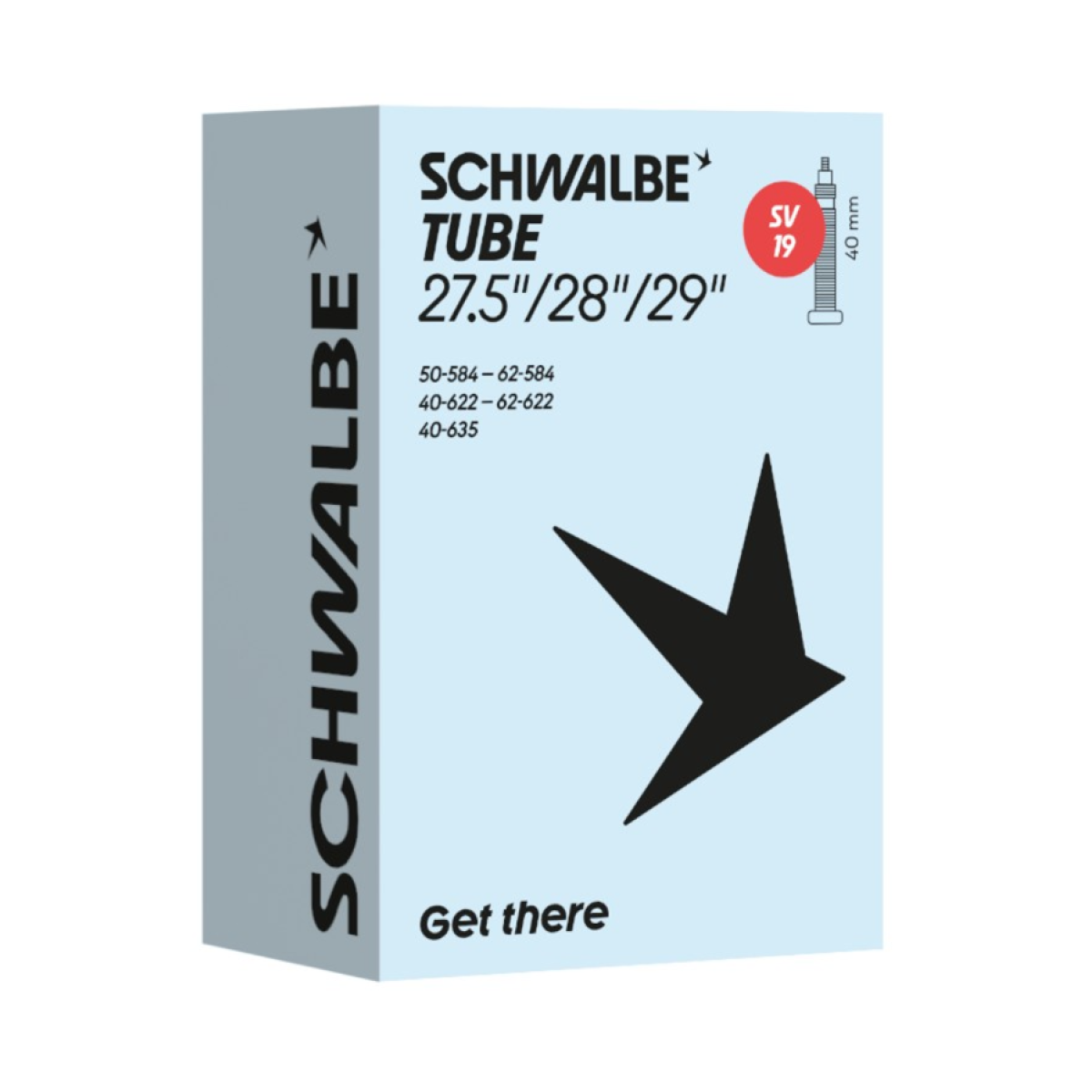 Schwalbe 27.5-29" Inner Tube 19 | SV | 40/62-584/635