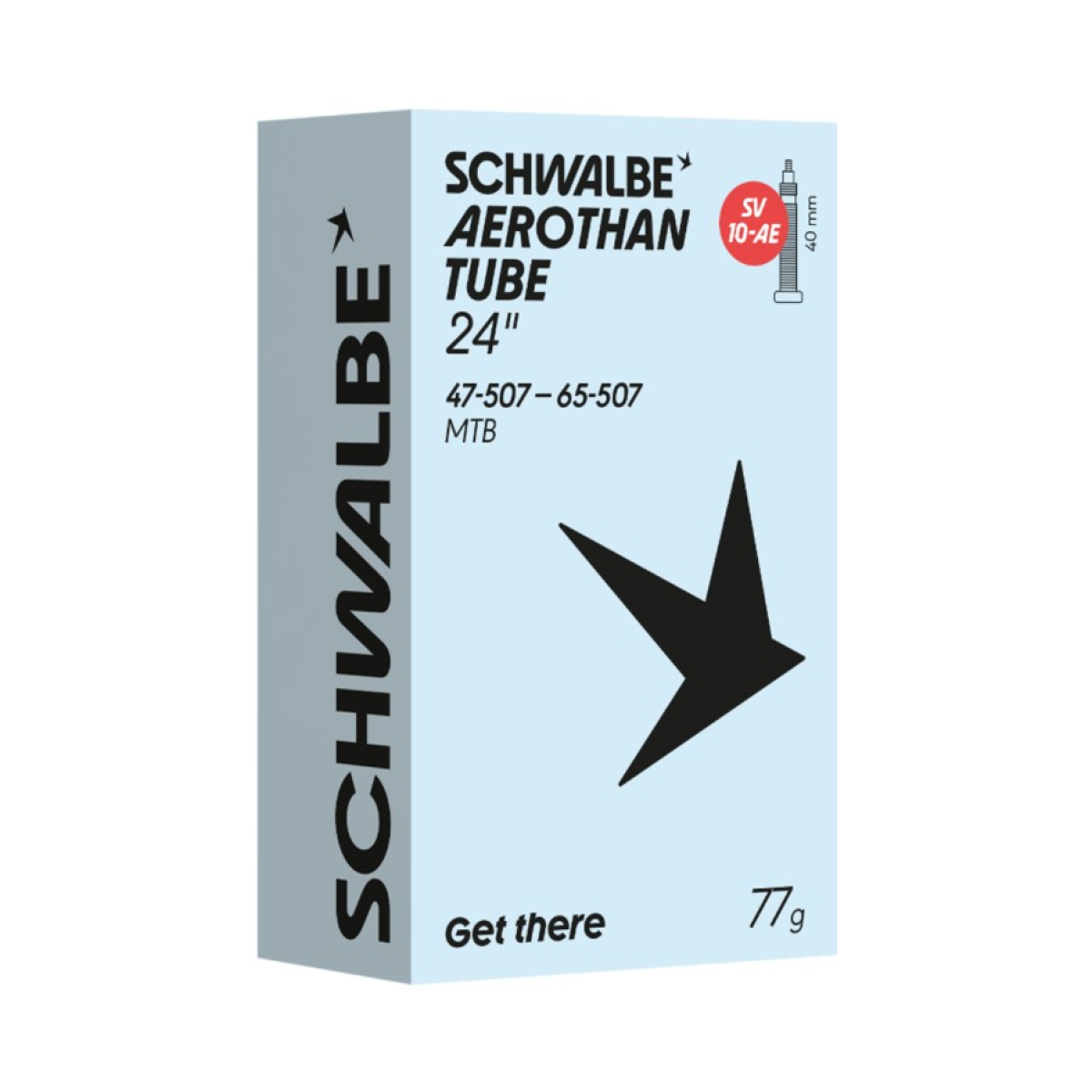 Schwalbe Aerothan MTB 24" Inner Tube 10AE | SV 40mm | 47/65-507