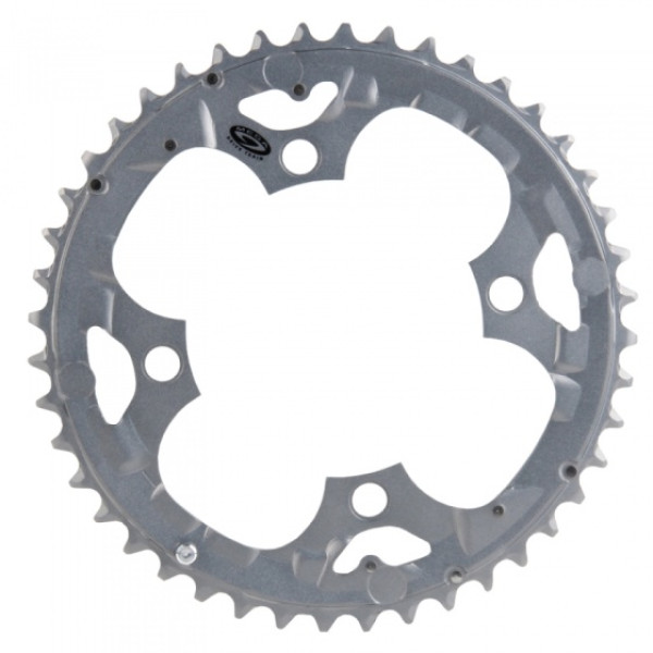Shimano Alivio FC-T4060 hammasratas | 104 BCD | 3x9-käiguline | hõbedane Shimano Alivio FC-T4060 hammasratas | 104 BCD | 3x9-käiguline | hõbedane