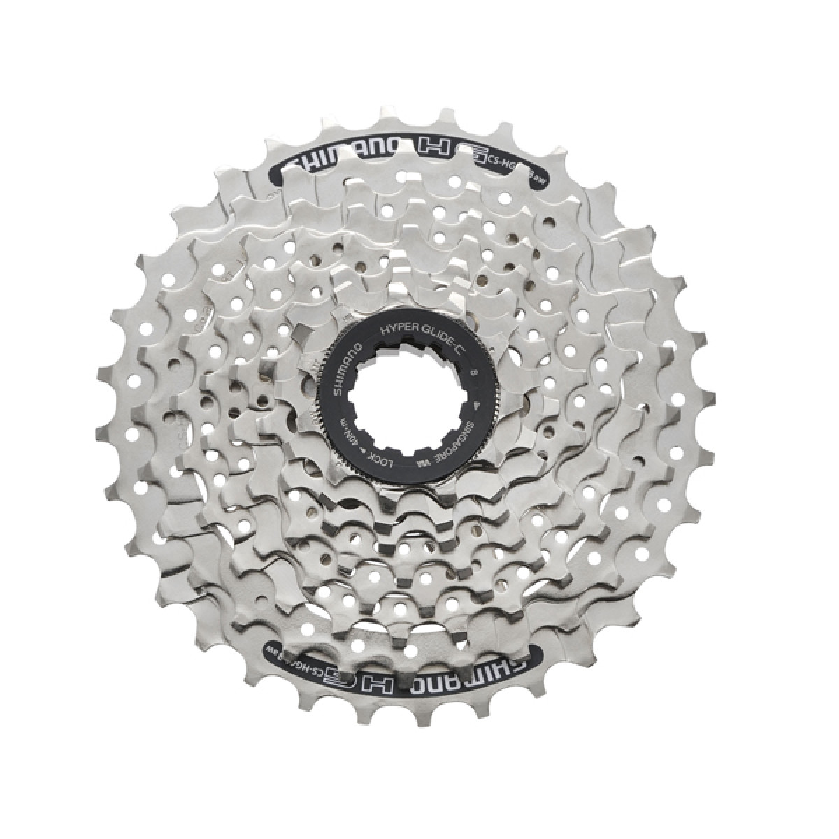 Shimano CS-HG41 kasete, 8 ātrumu