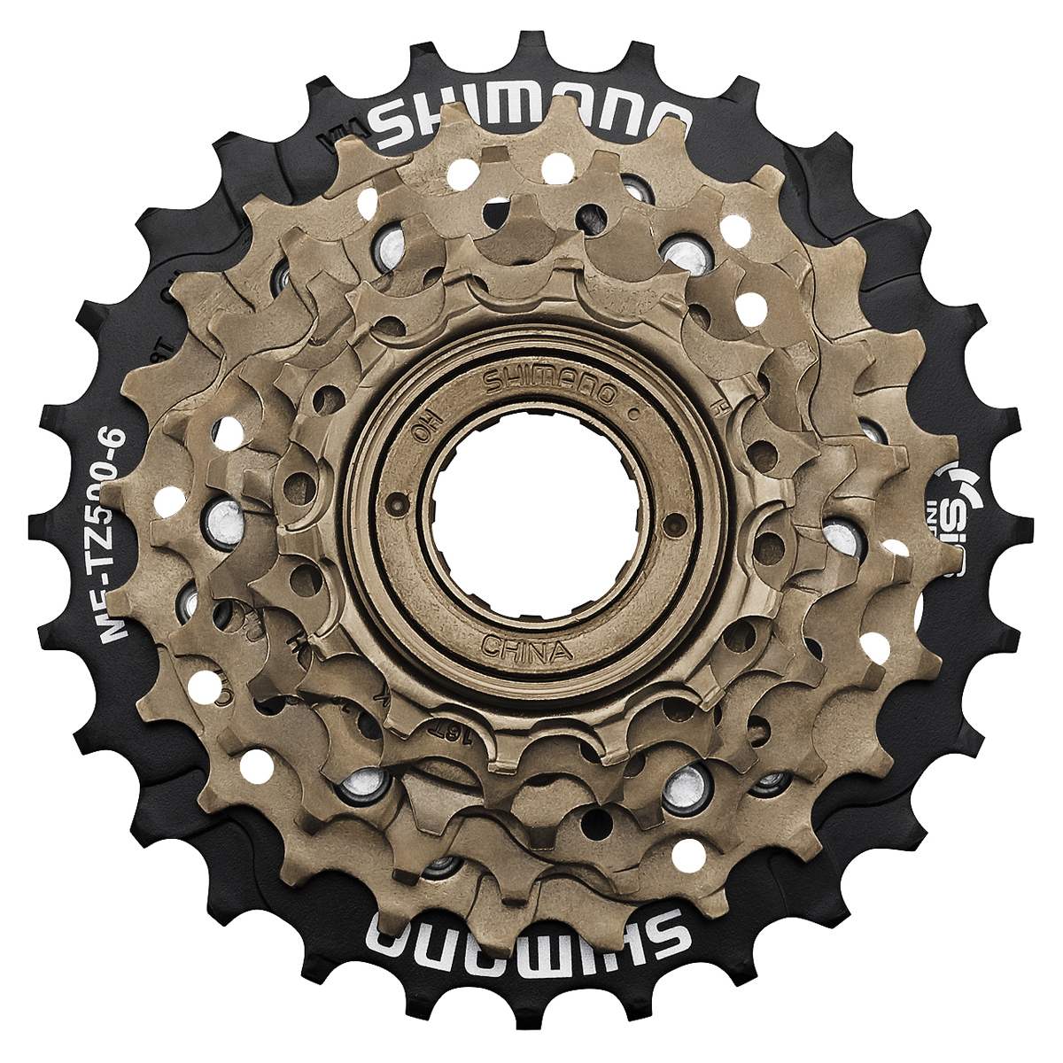 Shimano Tourney MF-TZ500 Cassette, 6-speed