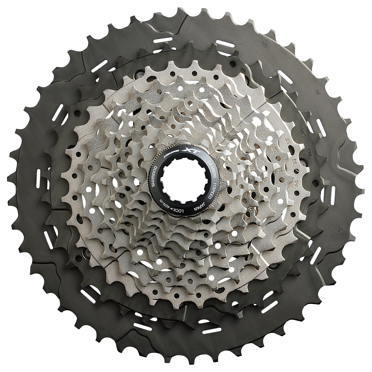 Shimano XT CS-M8000 kasete, 11 ātrumu