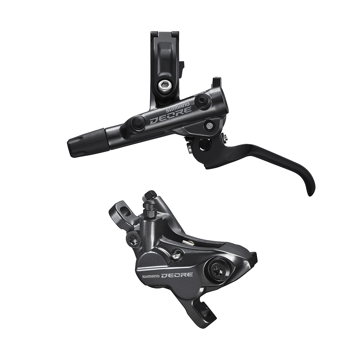 Shimano Deore BL-M6100 hüdrauliline ketaspidurikang koos BR-M6120 sangaga | Vasakpoolne | Eesmine | Metalic