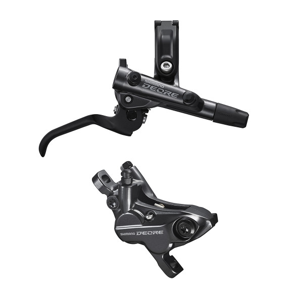 Shimano Deore BL-M6100 hüdrauliline ketaspidurikang koos BR-M6120 sangaga | Parem | Tagumine | Metalic