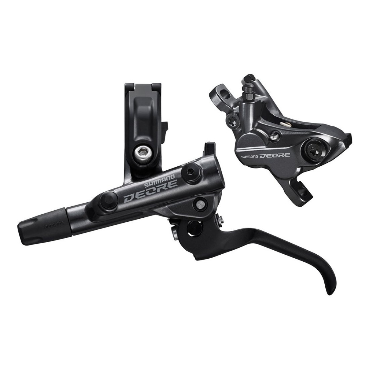 Shimano Deore BL-M6100 Hydraulic Disc Brake Lever with BR-M6120 Caliper | Left | Front | Resin