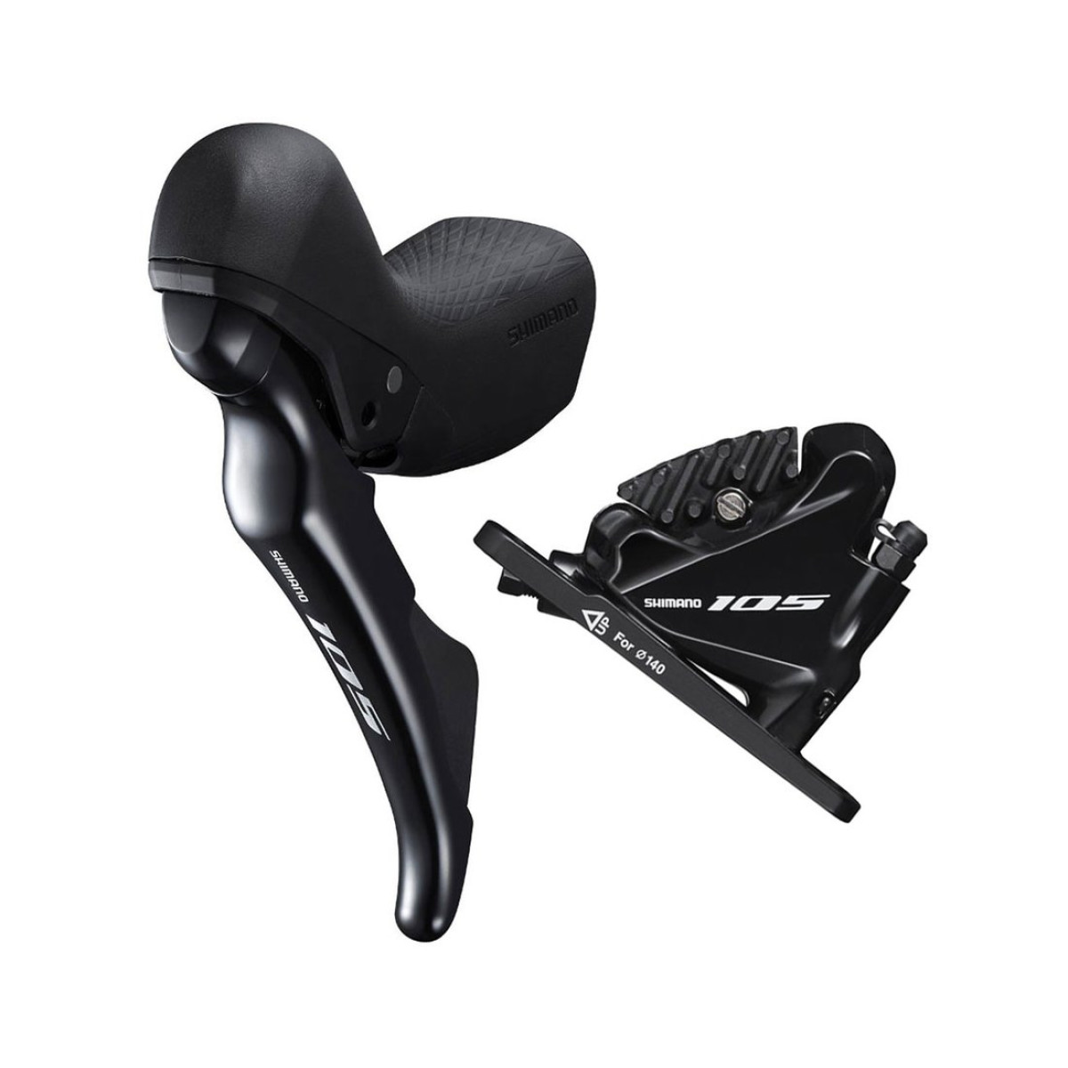 Shimano 105 ST-R7020 Brake/Shift Lever with BR-R7070 Caliper | 2-speed | Left | Front
