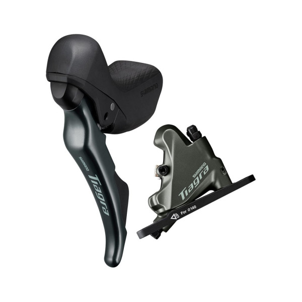 Shimano Tiagra ST-4720 piduri-/linkvahetus koos BR-R4770 sangaga | 2-speed | vasakpoolne | esiosa | esiosa