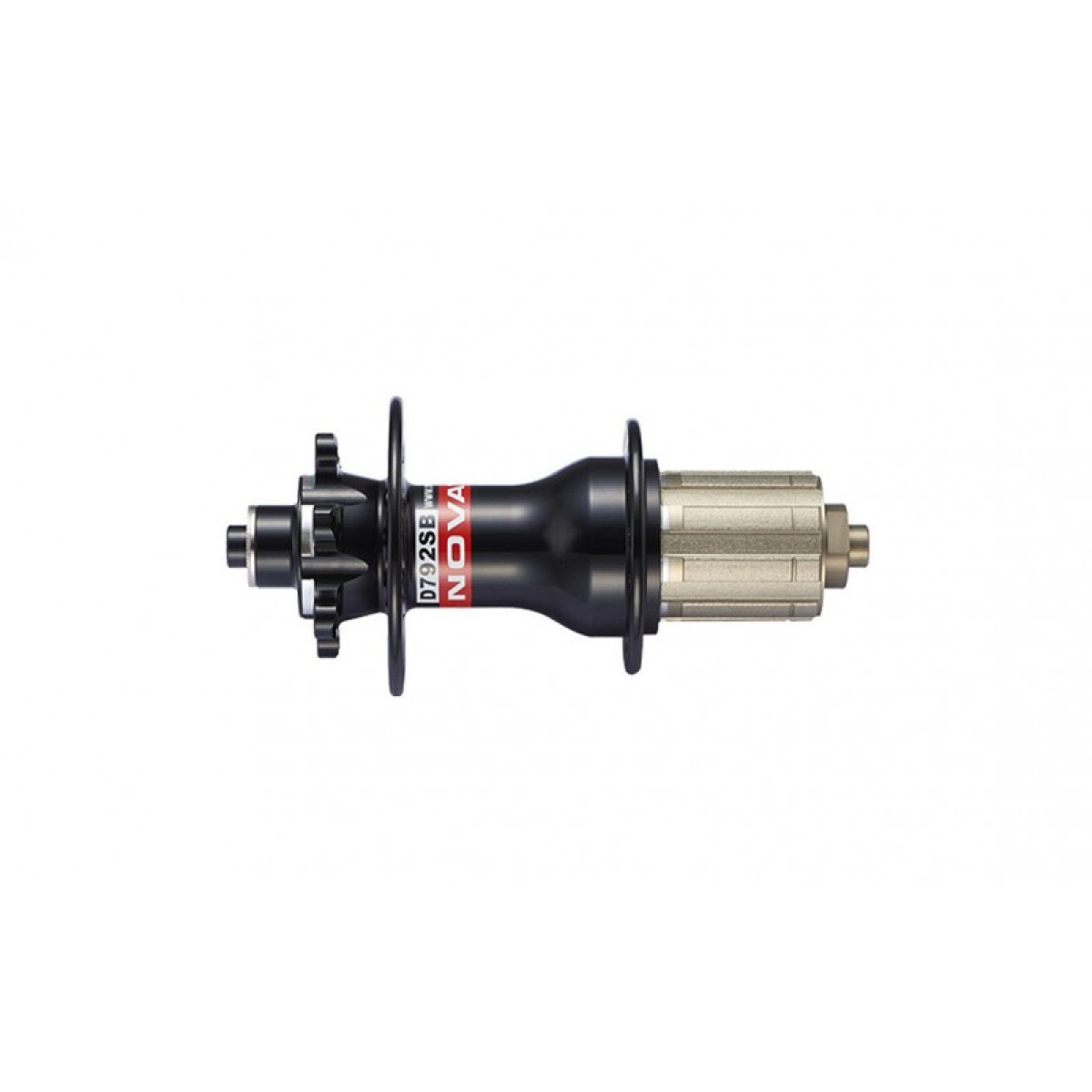 Novatec D792SB-QR-S4S-11S aizmugurējā rumba | 6 bultskrūvju | 9/10/11 ātrumu | QR 10x135 mm