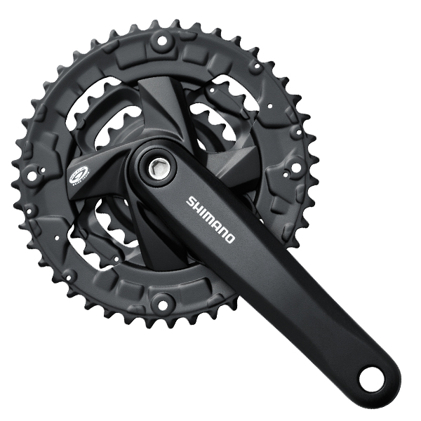 Shimano FC-M371-3 vändad | 48-36-26T, 9-käiguline