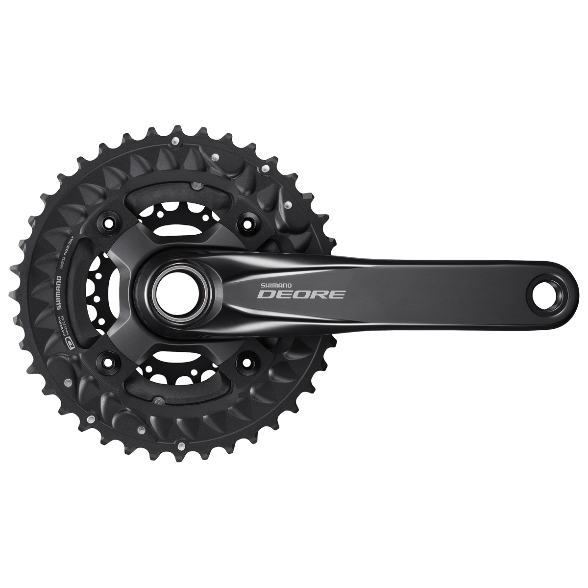 Shimano Deore FC-M6000-3 klaņi | 40-30-22 T, 3x10 ātrumu