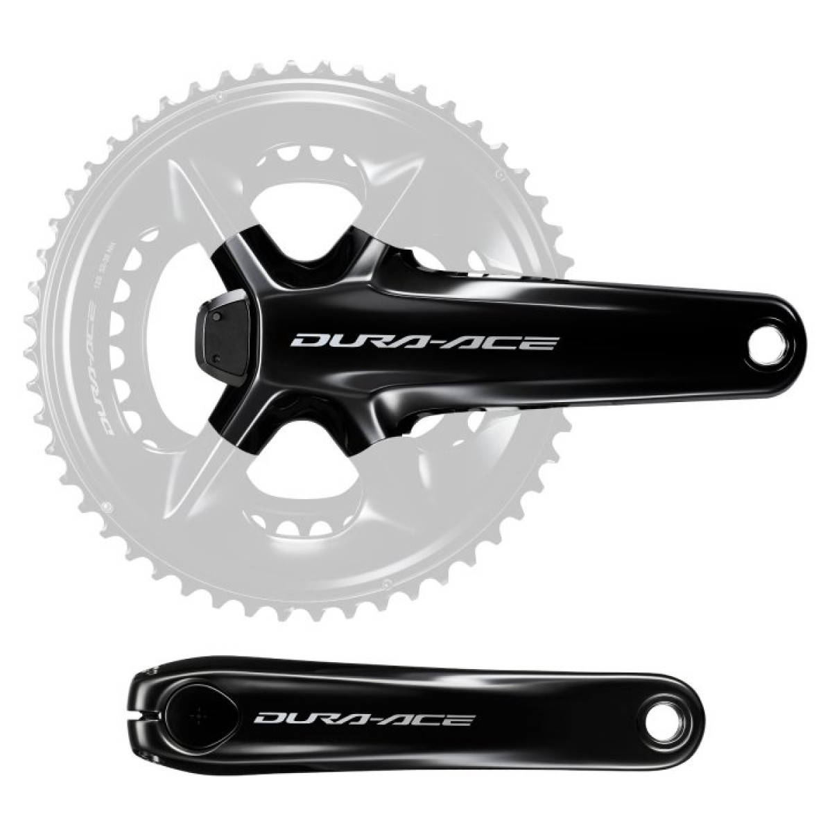 Shimano Dura Ace FC-R9200P Power Meter klaņi | 12 ātrumu (bez ķēdes gredzeniem)